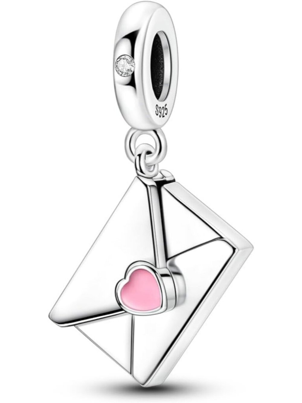 Women's Silver Letter to Mom Butterfly Charms For Bracelets Dangle Pendants